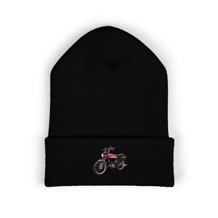 Cobra Beanie - vintage moped beanie by Moped Motel
