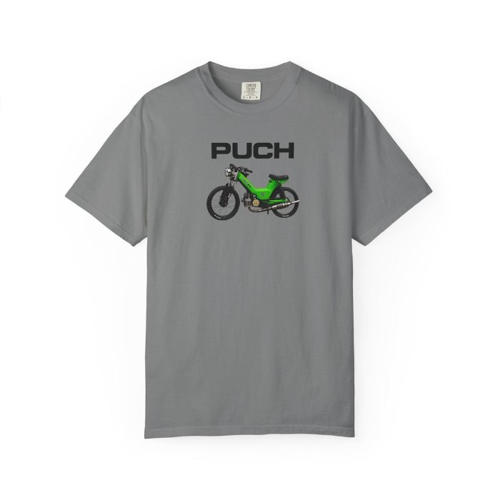 Green Moped Ripper T-Shirt - vintage Puch Maxi moped shirt by Moped Motel