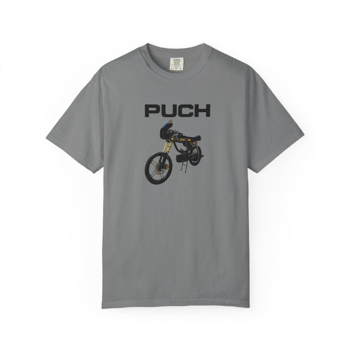 Magnum Back Print T-Shirt - vintage Puch Magnum moped shirt by Moped Motel