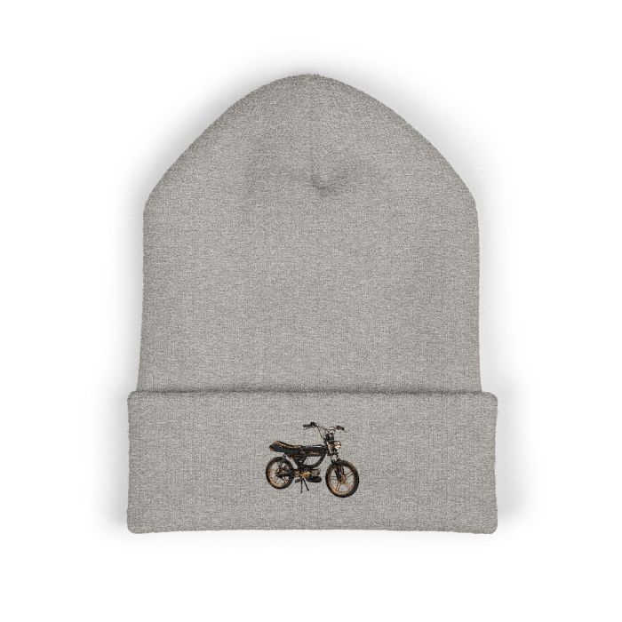 Magnum Beanie - vintage moped beanie by Moped Motel