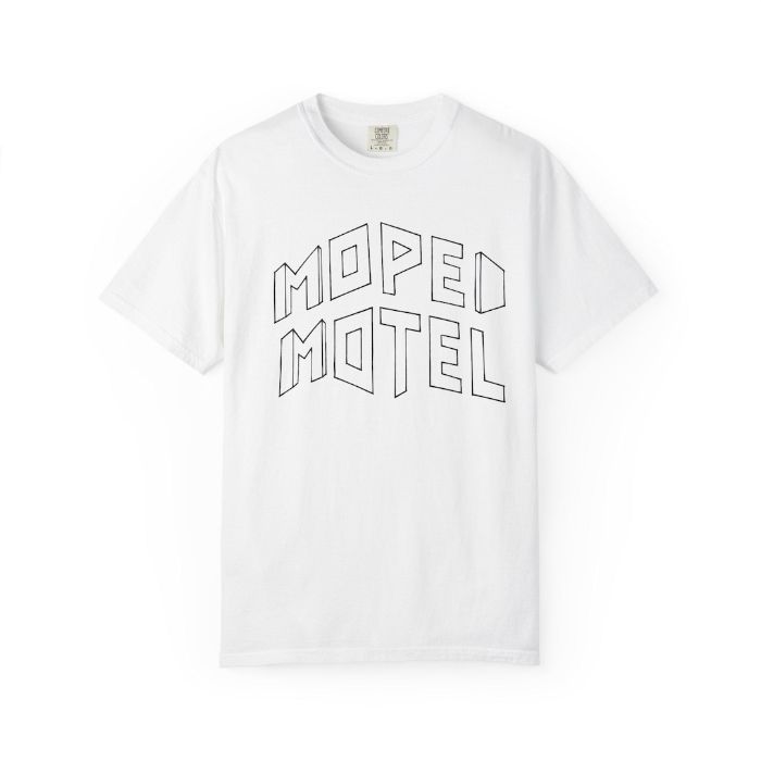 Moped Motel Graphic T-Shirt - vintage Puch moped shirt by Moped Motel