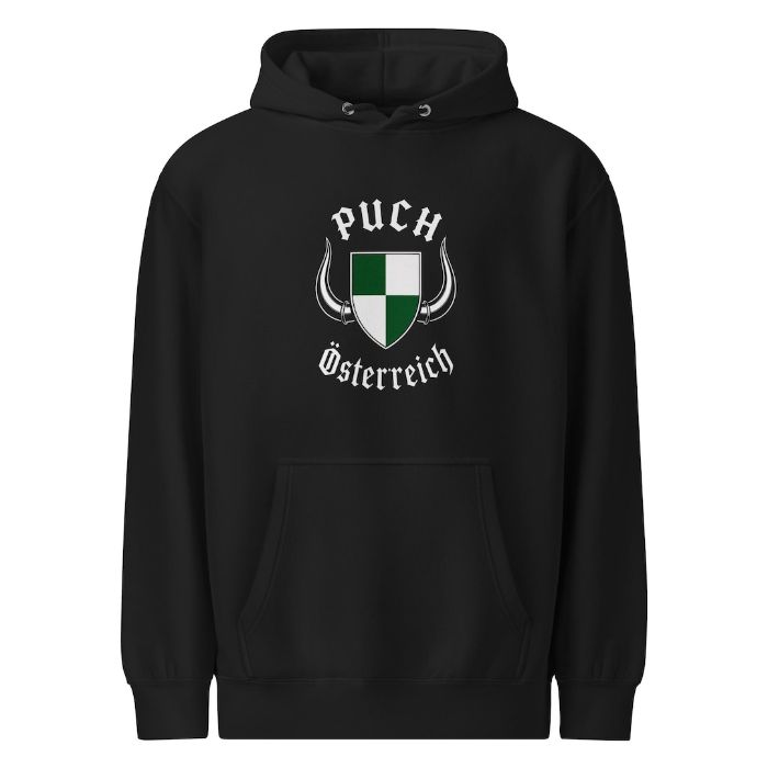 Puch Österreich Hoodie - vintage moped hoodie by Moped Motel