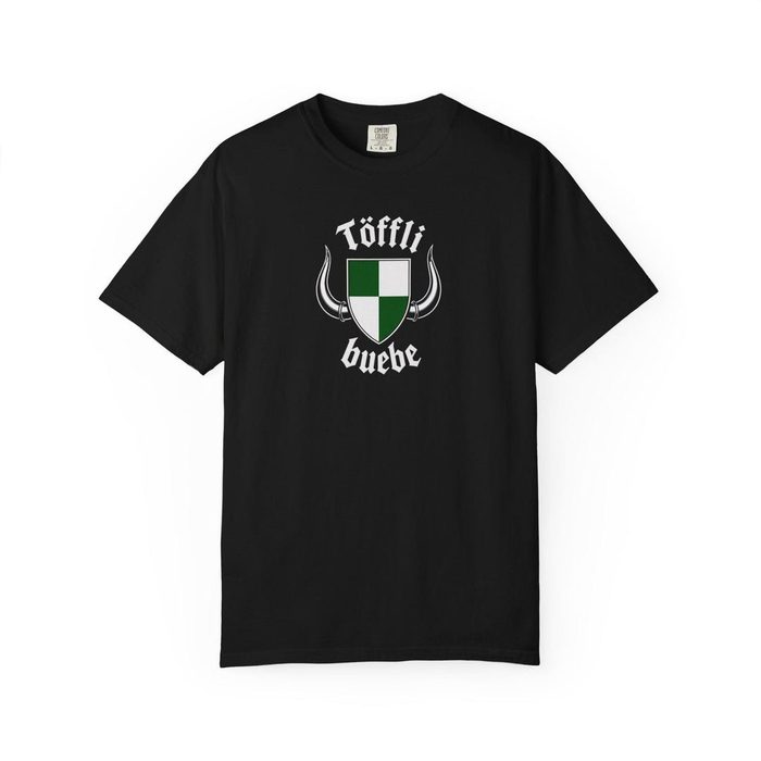 Töfflibuebe T-Shirt - vintage moped shirt by Moped Motel
